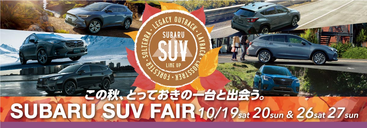 SUBARU SUV FAIR